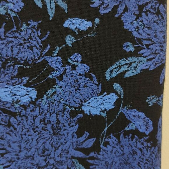 Soft Surroundings Blue Floral Legging Pants Size SP - Picture 10 of 11